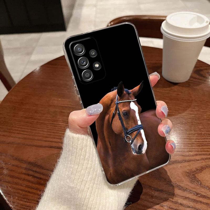 Black White Horses Galloping For Samsung Galaxy A55 Case A54 A52 A53 5G A15 A14 A13 A21S A23 A51 A34 A35 A33 A32 A72 Clear Cover Samsung A51 4G
Black White Horses Galloping For Samsung Galaxy A55 Case A54 A52 A53 5G A15 A14 A13 A21S A23 A51 A34 A35 A33 A32 A72 Clear Cover Samsung A51 4G