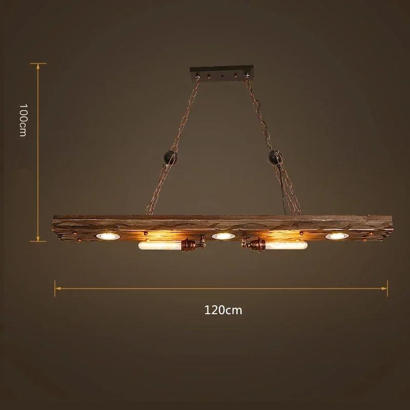 Industrial style Bar pendant light LOFT Retro Solid Wood Pendant Lamps Personality E27 Edison Bulb Suspension home decoration
Industrial style Bar pendant light LOFT Retro Solid Wood Pendant Lamps Personality E27 Edison Bulb Suspension home decoration