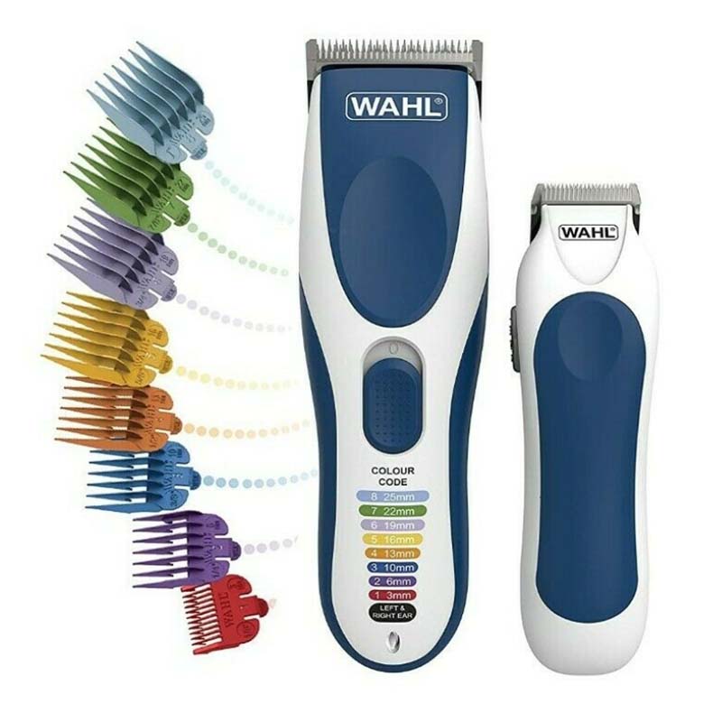 Машинки для стрижки волос Wahl для мужчин Color Pro Cordless Combo Kit Машинки для стрижки волос с триммером для бороды и направляющими для машинок с цветовой кодировкой
Машинки для стрижки волос Wahl для мужчин Color Pro Cordless Combo Kit Машинки для стрижки волос с триммером для бороды и направляющими для машинок с цветовой кодировкой