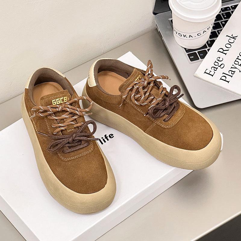 Жіноче взуття Maillard Frosted Leather Double Lace, осіння колекція 2024: Товста м яка підошва в стилі ретро білого універсального дизайну
Жіноче взуття Maillard Frosted Leather Double Lace, осіння колекція 2024: Товста м яка підошва в стилі ретро білого універсального дизайну