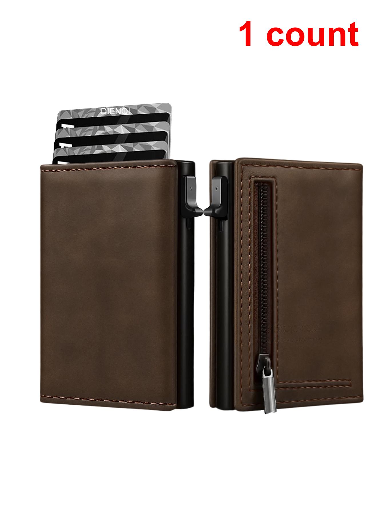 Мужской кошелек с RFID-защитой, держатель для кредитных карт, кошелек для денег, роскошный держатель для банковских карт из углеродного волокна, кошелек для монет, маленький минималистичный кошелек
Мужской кошелек с RFID-защитой, держатель для кредитных карт, кошелек для денег, роскошный держатель для банковских карт из углеродного волокна, кошелек для монет, маленький минималистичный кошелек