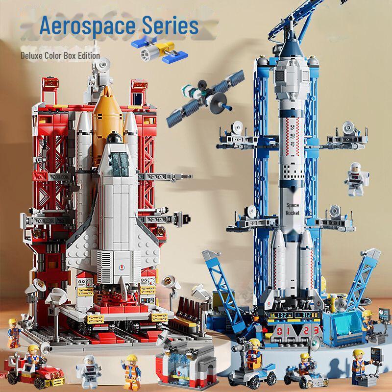 Строительные блоки ракеты космического челнока - совместимы с Lego, образовательная военная игрушка для детей
Строительные блоки ракеты космического челнока - совместимы с Lego, образовательная военная игрушка для детей