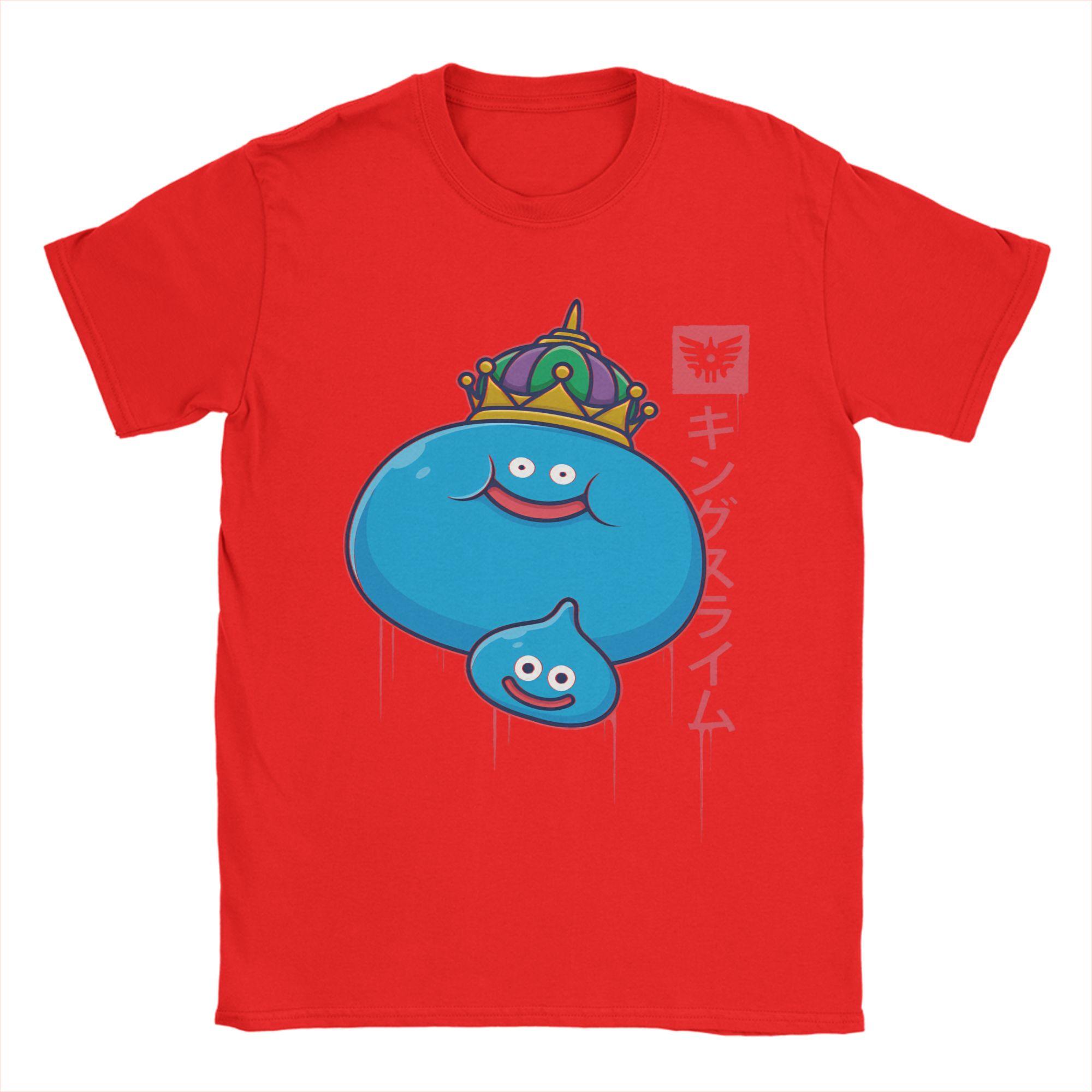 Unisex The King Slime Anime Game Dragon Quest T Shirt Pure Cotton Clothing Vintage Short Sleeve Round Collar Tees Printed TShirt S
Unisex The King Slime Anime Game Dragon Quest T Shirt Pure Cotton Clothing Vintage Short Sleeve Round Collar Tees Printed TShirt S
