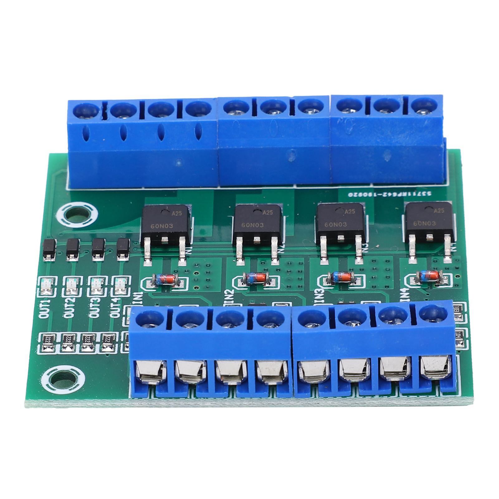 4Way MOS Tube Module Field Effect PLC Amplifies Board with Input Output Signal Indicator
4Way MOS Tube Module Field Effect PLC Amplifies Board with Input Output Signal Indicator