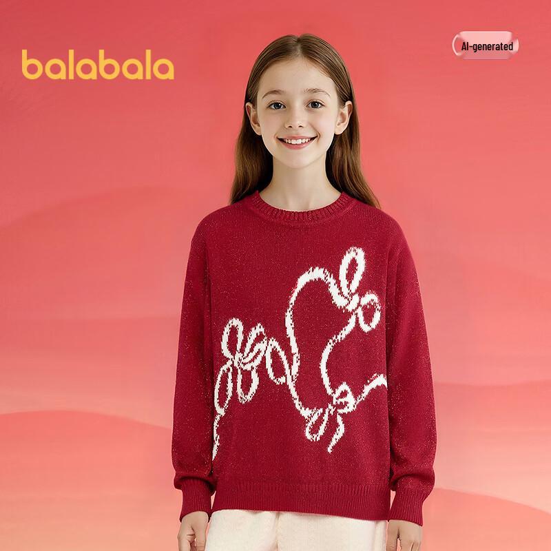 Balabala Girls New Year Knit Sweater 120
Balabala Girls New Year Knit Sweater 120