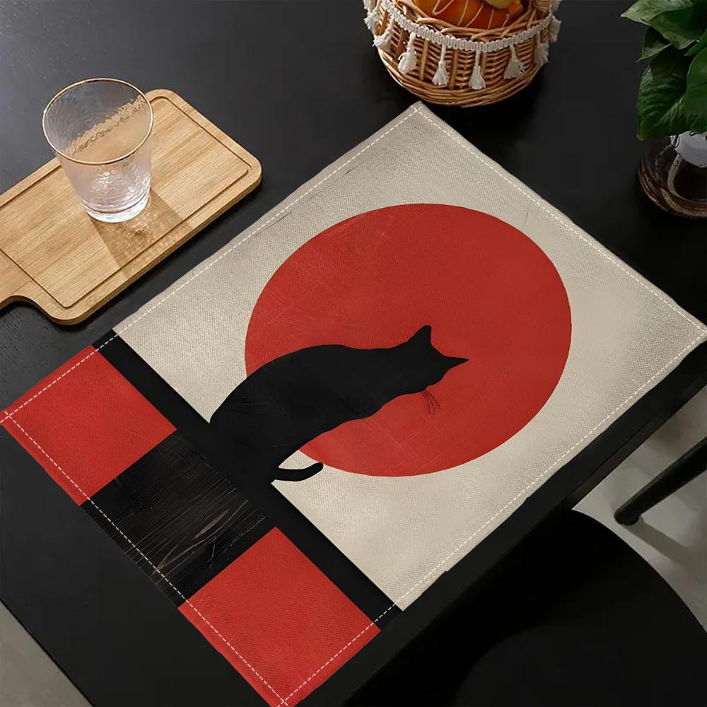 4Pc Cat in The Sunset Placemat 30X45cm Coasters Pads Bowl Cup Mat 6.17 30x45cm-4PC
4Pc Cat in The Sunset Placemat 30X45cm Coasters Pads Bowl Cup Mat 6.17 30x45cm-4PC