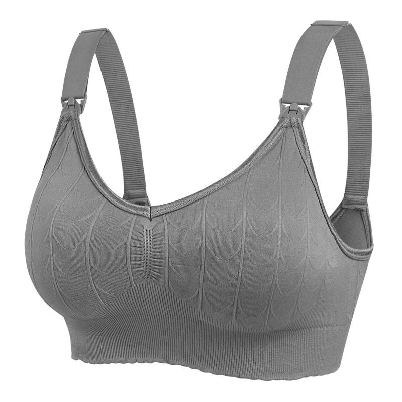 Pregnant women front open buckle large size breastfeeding large cup gathering anti-sagging breastfeeding underwear thin bra XXL срібло сірий колір
Pregnant women front open buckle large size breastfeeding large cup gathering anti-sagging breastfeeding underwear thin bra XXL срібло сірий колір