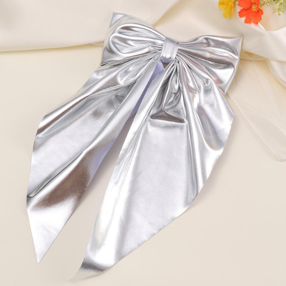 Elegant Long Big Bow Float Satin Clips Back Head Hair Clip for Women Internet Red with The Same Temperament Hair Accessories
Elegant Long Big Bow Float Satin Clips Back Head Hair Clip for Women Internet Red with The Same Temperament Hair Accessories