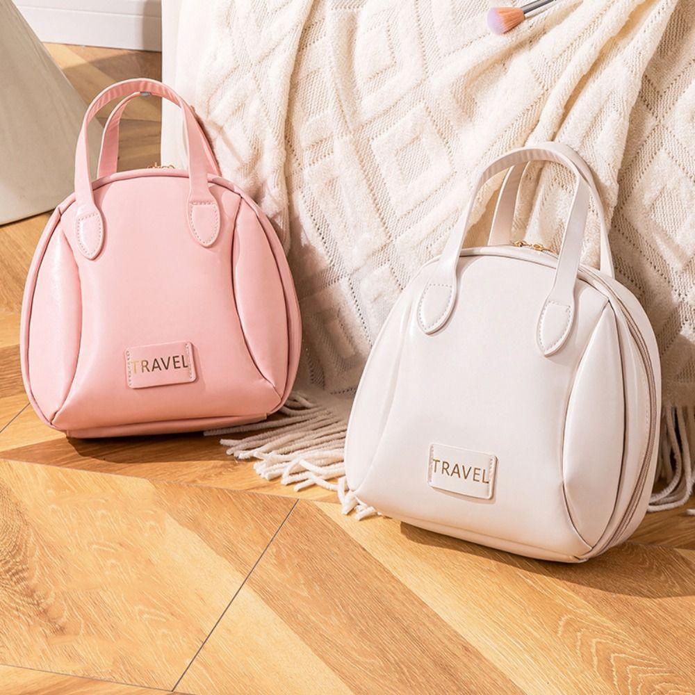 Waterproof Makeup Pouch Bag Shell Travel Wash Bag Handbag PU Leather Cosmetic Bag Shopping розовый
Waterproof Makeup Pouch Bag Shell Travel Wash Bag Handbag PU Leather Cosmetic Bag Shopping розовый