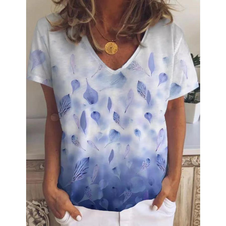 Floral Themed Series 3D Printed T-shirt V-neck 3D Women s Short Sleeved T-shirts Top 5XL
Floral Themed Series 3D Printed T-shirt V-neck 3D Women s Short Sleeved T-shirts Top 5XL