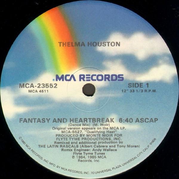 12inch Record THELMA HOUSTON - Fantasy And Heartbreak MCA23552 MCA Records 1985 US Soul/Funk Used
12inch Record THELMA HOUSTON - Fantasy And Heartbreak MCA23552 MCA Records 1985 US Soul/Funk Used