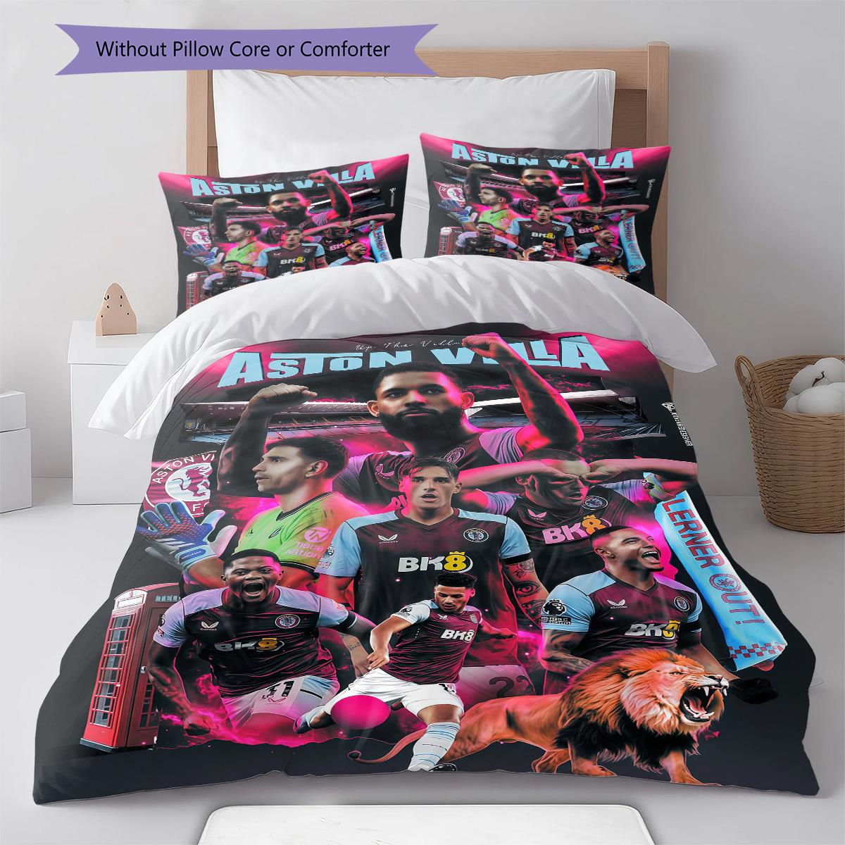 AVFC RugPattern Bedding Quilt Set Quilt Cover Pillowcase Home Decoration Birthday Gift (1 * duvet cover + 2 * pillowcase, without core) 135x200cm
AVFC RugPattern Bedding Quilt Set Quilt Cover Pillowcase Home Decoration Birthday Gift (1 * duvet cover + 2 * pillowcase, without core) 135x200cm