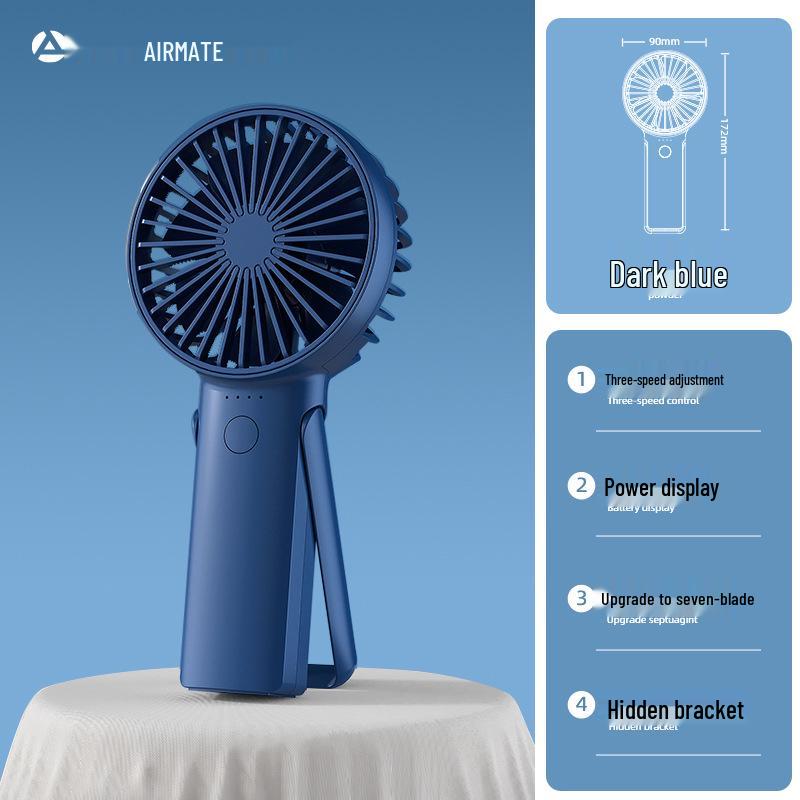 Airmate USB Rechargeable Mini Handheld Silent Fan for Home, Office, and Student Use Handheld Fan
Airmate USB Rechargeable Mini Handheld Silent Fan for Home, Office, and Student Use Handheld Fan