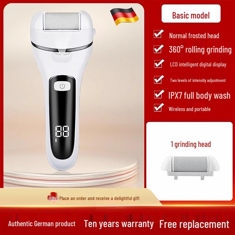 Rechargeable Electric Foot File & Callus Remover
Rechargeable Electric Foot File & Callus Remover
