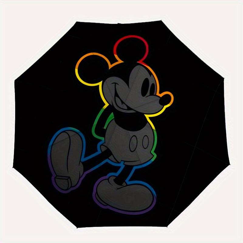 1pc Mickey Mouse Automatic Folding Umbrella: Compact 8-rib Design Cartoon Travel Companion for Outdoor, Casual Accessory
1pc Mickey Mouse Automatic Folding Umbrella: Compact 8-rib Design Cartoon Travel Companion for Outdoor, Casual Accessory