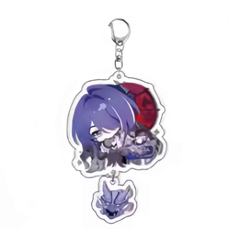 Anime Keychain Honkai: Star Rail Robin Aventurine Firefly Acheron Black Swan Key RIng Game Accessories Pendant Prop Jewelry Gift 55mm
Anime Keychain Honkai: Star Rail Robin Aventurine Firefly Acheron Black Swan Key RIng Game Accessories Pendant Prop Jewelry Gift 55mm