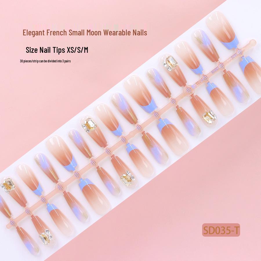 Elegant Simple French Semi-Handmade Nail Tips, Assorted Sizes, Wearable, Detachable, Skin-Brightening, 30 Pieces
Elegant Simple French Semi-Handmade Nail Tips, Assorted Sizes, Wearable, Detachable, Skin-Brightening, 30 Pieces