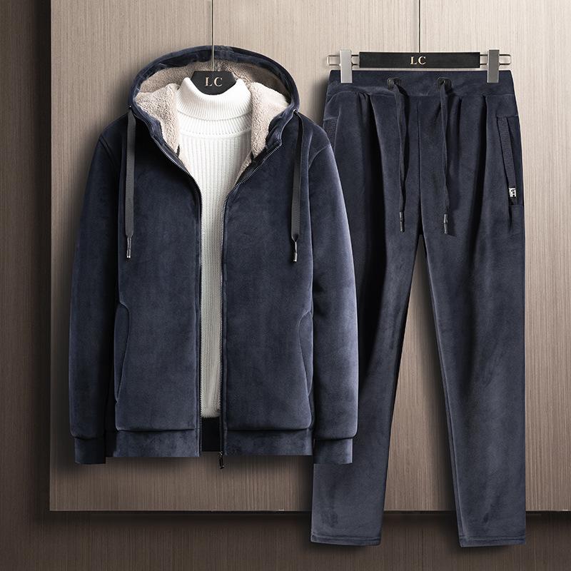 Men s Winter Lambswool Cotton Tracksuit: Hooded Jacket & Plus-Size Pants 8XL
Men s Winter Lambswool Cotton Tracksuit: Hooded Jacket & Plus-Size Pants 8XL