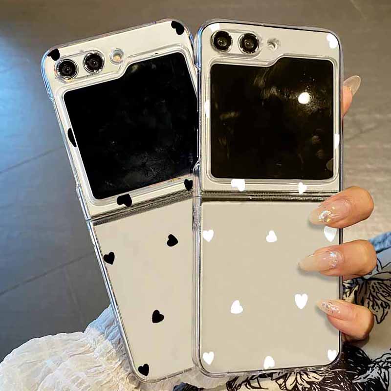 Love Heart Print Clear Folding Phone Case For Samsung Galaxy Z Flip 6 5 4 3 Hard PC Transparent Cover For Samsung Z Flip5 Flip6 For Galaxy Z Flip4
Love Heart Print Clear Folding Phone Case For Samsung Galaxy Z Flip 6 5 4 3 Hard PC Transparent Cover For Samsung Z Flip5 Flip6 For Galaxy Z Flip4