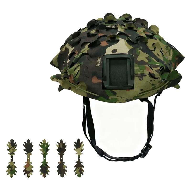 Jungle Camo Helmet Concealment Cover
Jungle Camo Helmet Concealment Cover