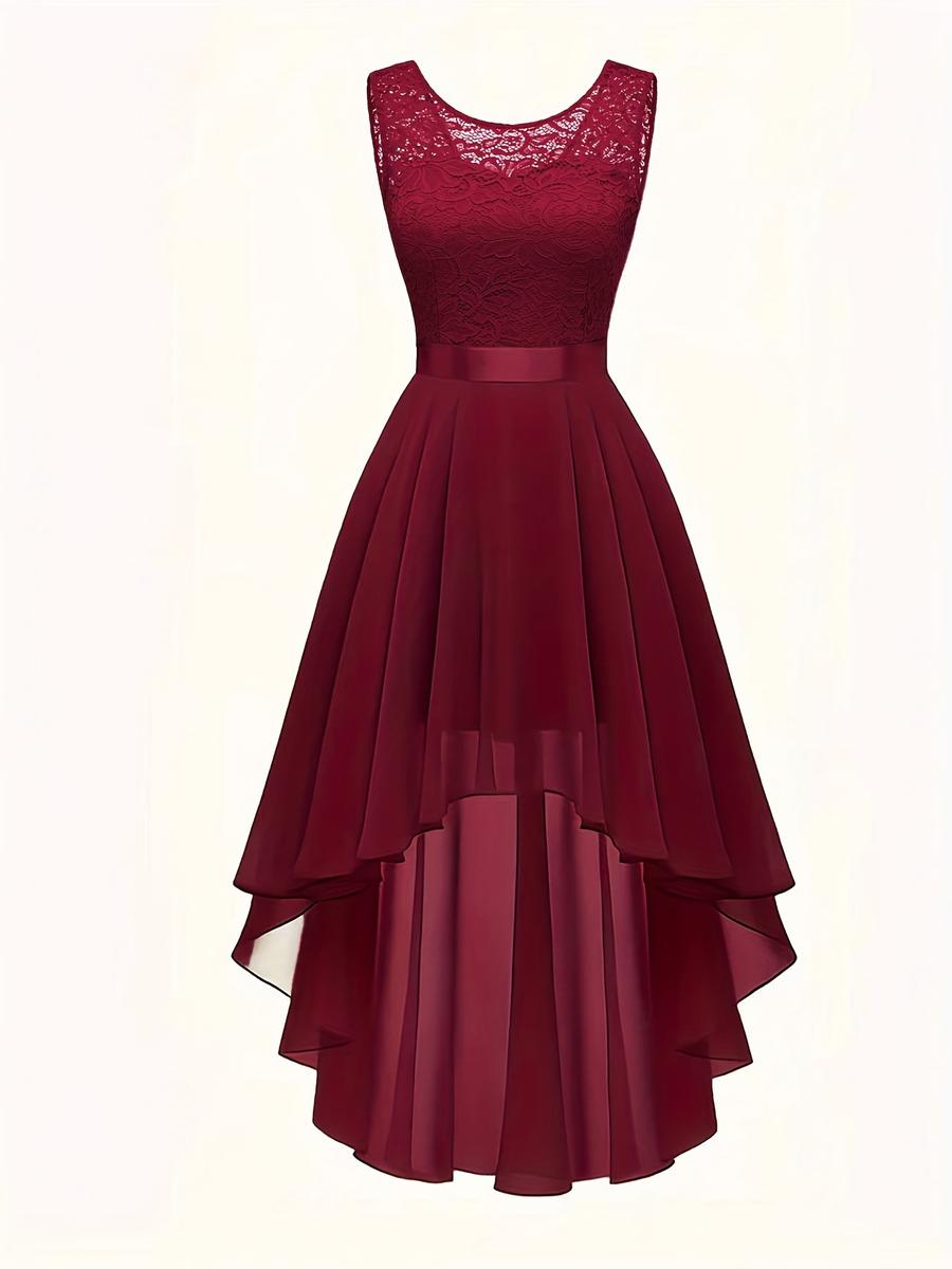 Luxury Elegant Chic High-End Short Front Long Slim Sleeveless Dress XL темно-красного
Luxury Elegant Chic High-End Short Front Long Slim Sleeveless Dress XL темно-красного