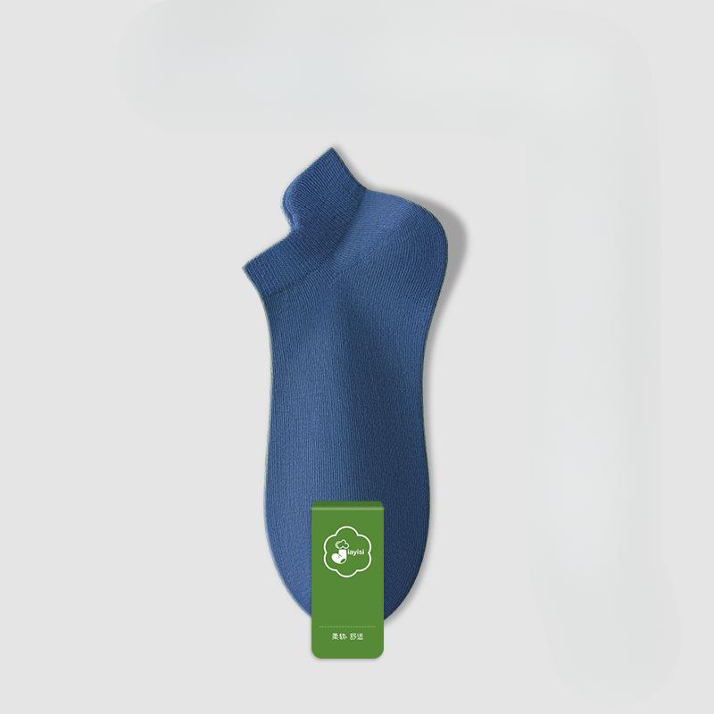 Мужские летние хлопковые модные новые дезодорирующие влагоотводящие носки 1 pair темно-синий
Мужские летние хлопковые модные новые дезодорирующие влагоотводящие носки 1 pair темно-синий