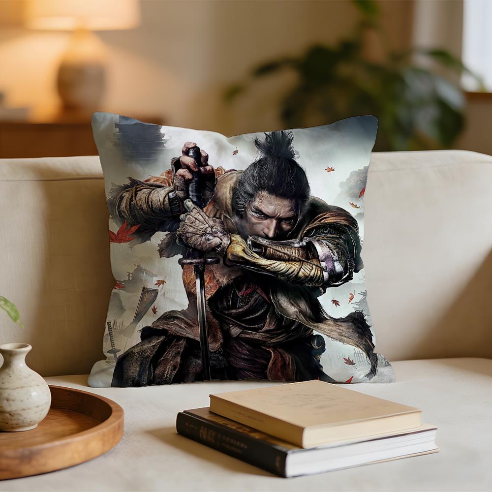 Hot Game Sekiro Shadows Die Twice Cushion Cover Short plush pillowcase for bed sofa carwashable 30x30cm
Hot Game Sekiro Shadows Die Twice Cushion Cover Short plush pillowcase for bed sofa carwashable 30x30cm