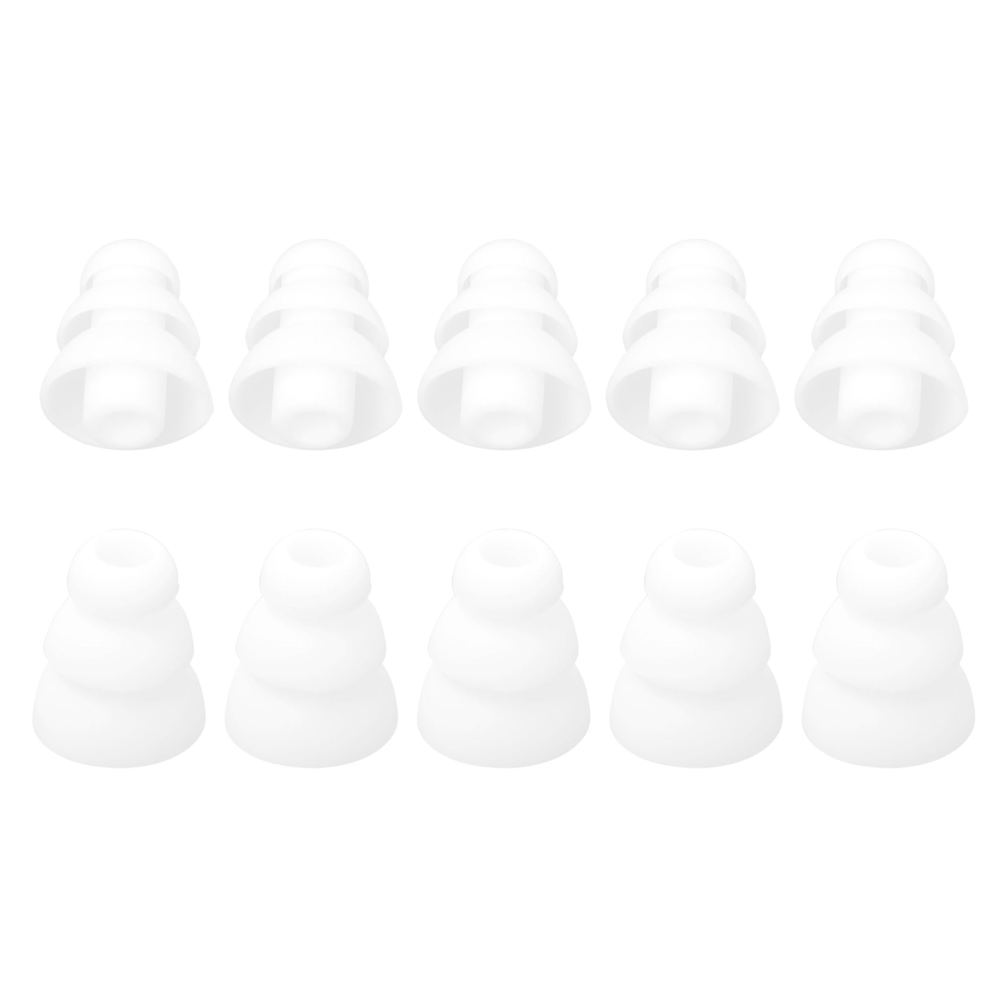 uxcell 10pcs Soft Silicone Earbud Replacement Fits 5mm Triple Flange Noise Cancelling Ear for White Tips, Earplugs, Cushions, In-Ear Earphones, білий
uxcell 10pcs Soft Silicone Earbud Replacement Fits 5mm Triple Flange Noise Cancelling Ear for White Tips, Earplugs, Cushions, In-Ear Earphones, білий