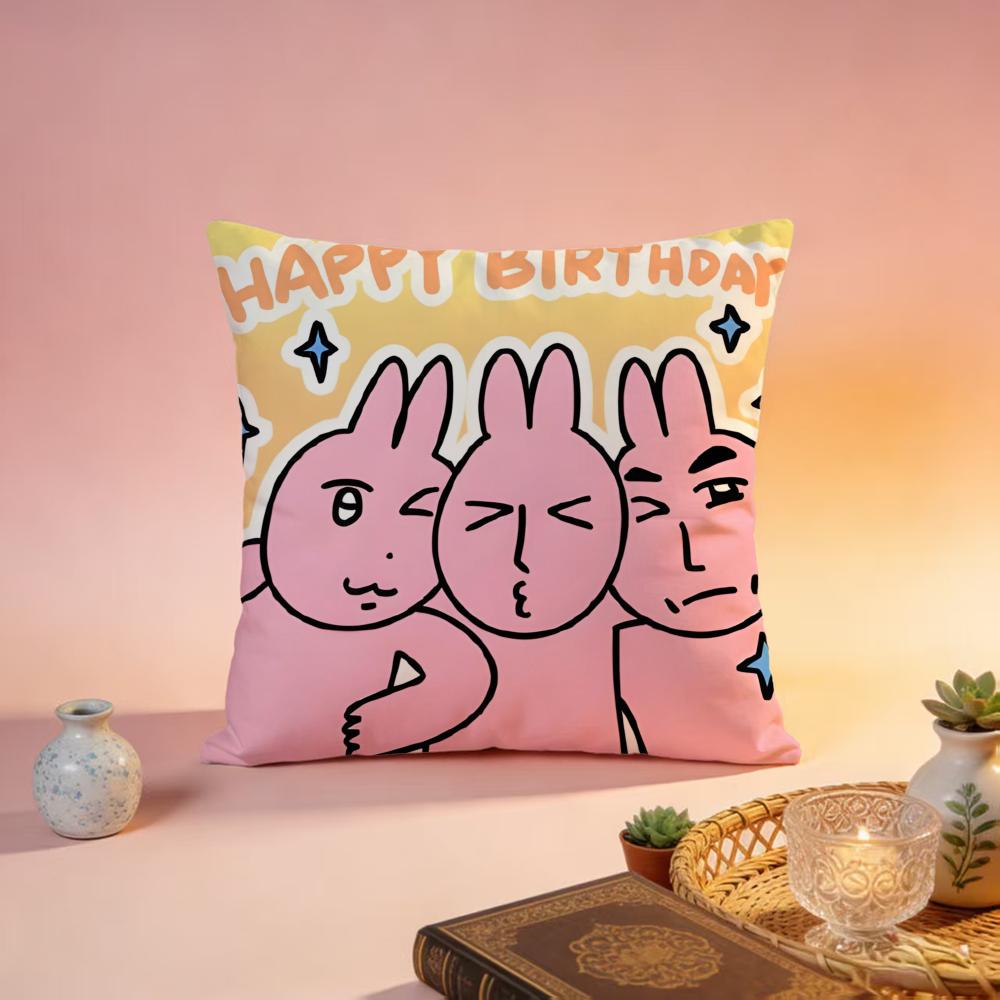 Hot mmy friend rabbitful Cushion Cover Premium SkinFriendly Pillow Case MultiPurpose for Home Office Travel 30X30cm
Hot mmy friend rabbitful Cushion Cover Premium SkinFriendly Pillow Case MultiPurpose for Home Office Travel 30X30cm