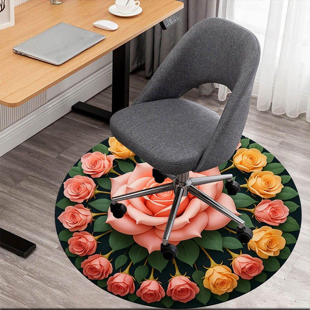 Grand Rose Garden: A Symphony of Petals and ColorsRound Non-Slip chair mat chair carpet for office Rugs for Office Decor Gift For Valentine s Day Moth 80cm by 80cm
Grand Rose Garden: A Symphony of Petals and ColorsRound Non-Slip chair mat chair carpet for office Rugs for Office Decor Gift For Valentine s Day Moth 80cm by 80cm