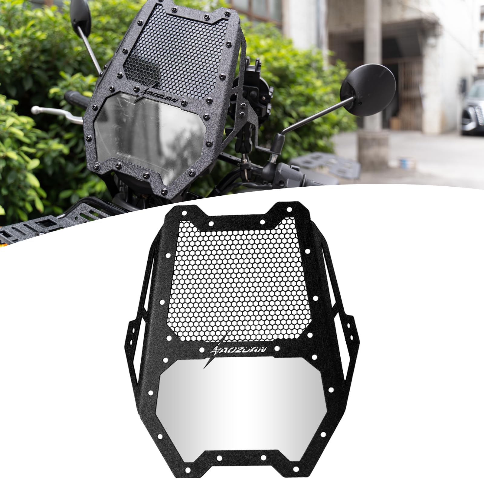 Vancroser Honda Cross Cub CC110 Windshield Cross Cub Screen Extension Screen Metal Easy to Install New Cross Cub 110 JA60 Custom Parts (Transparent
Vancroser Honda Cross Cub CC110 Windshield Cross Cub Screen Extension Screen Metal Easy to Install New Cross Cub 110 JA60 Custom Parts (Transparent