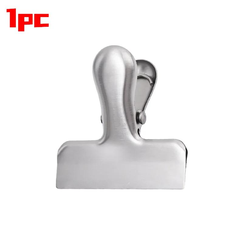 Metal Paper Clips Multi-functional Stainless Steel Sealing Clip Food Fresh-keeping Clamp Pins Home Office Storage Organization
Metal Paper Clips Multi-functional Stainless Steel Sealing Clip Food Fresh-keeping Clamp Pins Home Office Storage Organization