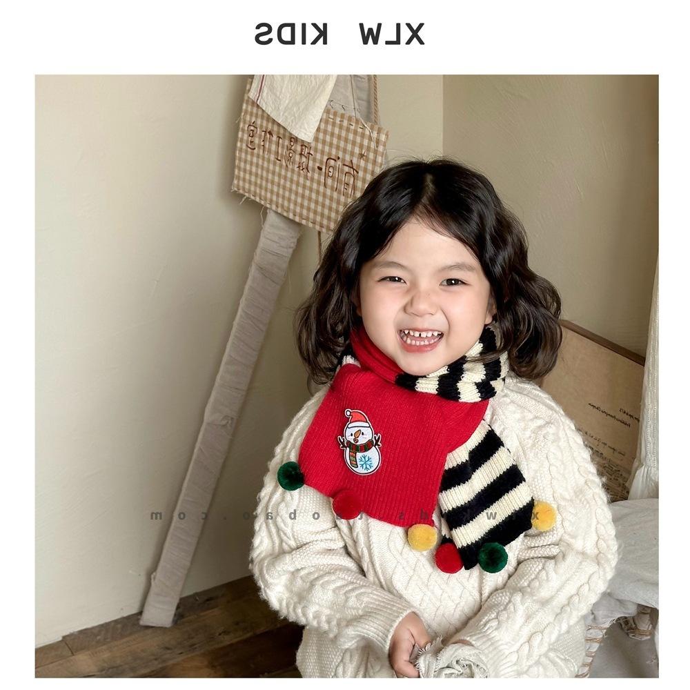 Christmas~ ins wind children s autumn and winter scarves, boys and girls cold-proof and warm knitted striped color matching scarves
Christmas~ ins wind children s autumn and winter scarves, boys and girls cold-proof and warm knitted striped color matching scarves