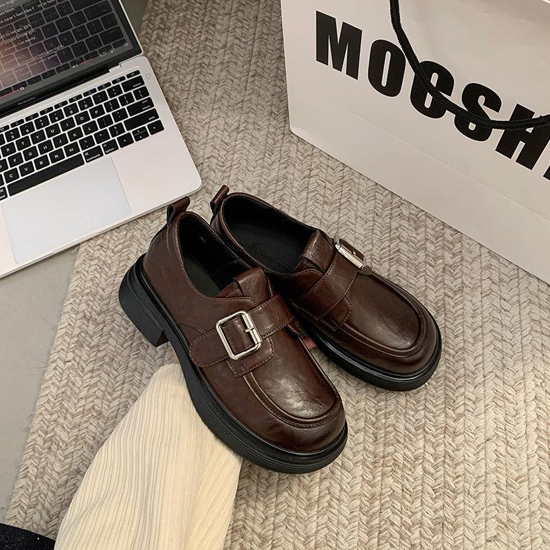 Весна 2025 года, новые туфли на платформе с толстым каблуком, мокасины, женская обувь, универсальные простые туфли в британском стиле, увеличивающие рост, маленькие кожаные туфли 35 коричневый
Весна 2025 года, новые туфли на платформе с толстым каблуком, мокасины, женская обувь, универсальные простые туфли в британском стиле, увеличивающие рост, маленькие кожаные туфли 35 коричневый