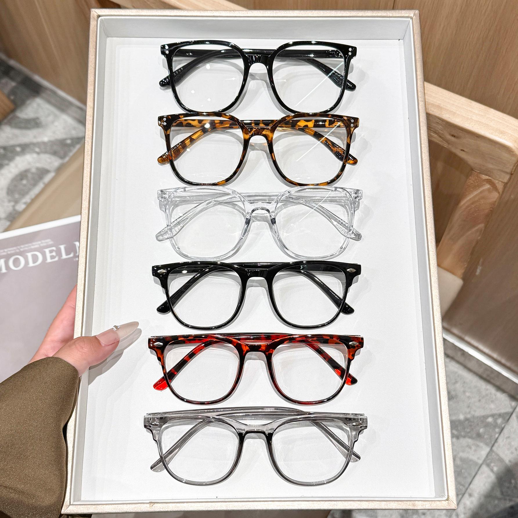 6Pcs Round Frame Glasses with Rivet Decoration, Fashionable Glasses/Round Frame Glasses Suitable for Holiday Gifts
6Pcs Round Frame Glasses with Rivet Decoration, Fashionable Glasses/Round Frame Glasses Suitable for Holiday Gifts