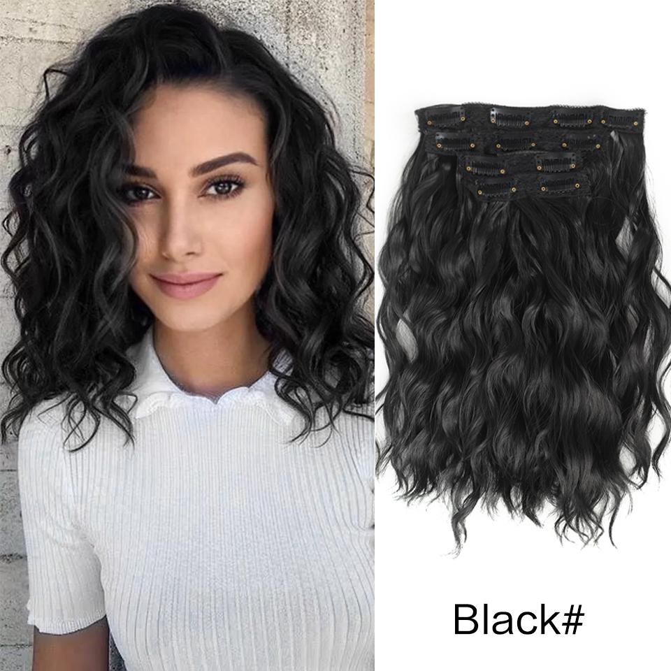 Накладные волосы на заколках 4 шт. на всю голову длиной 12 дюймов, кудрявые, волнистые, из синтетических волос, натуральные волнистые для женщин, девушек, для волос
Накладные волосы на заколках 4 шт. на всю голову длиной 12 дюймов, кудрявые, волнистые, из синтетических волос, натуральные волнистые для женщин, девушек, для волос