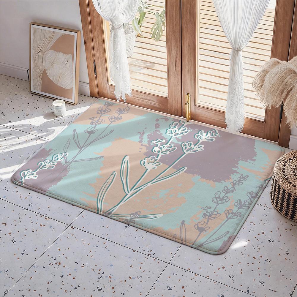 Plant L Lavender Floor Mat Eco Flannel Doormat Non Slip Odorless Indoor Floor Rug Soft Short Plush Home Mat 50x80cm
Plant L Lavender Floor Mat Eco Flannel Doormat Non Slip Odorless Indoor Floor Rug Soft Short Plush Home Mat 50x80cm