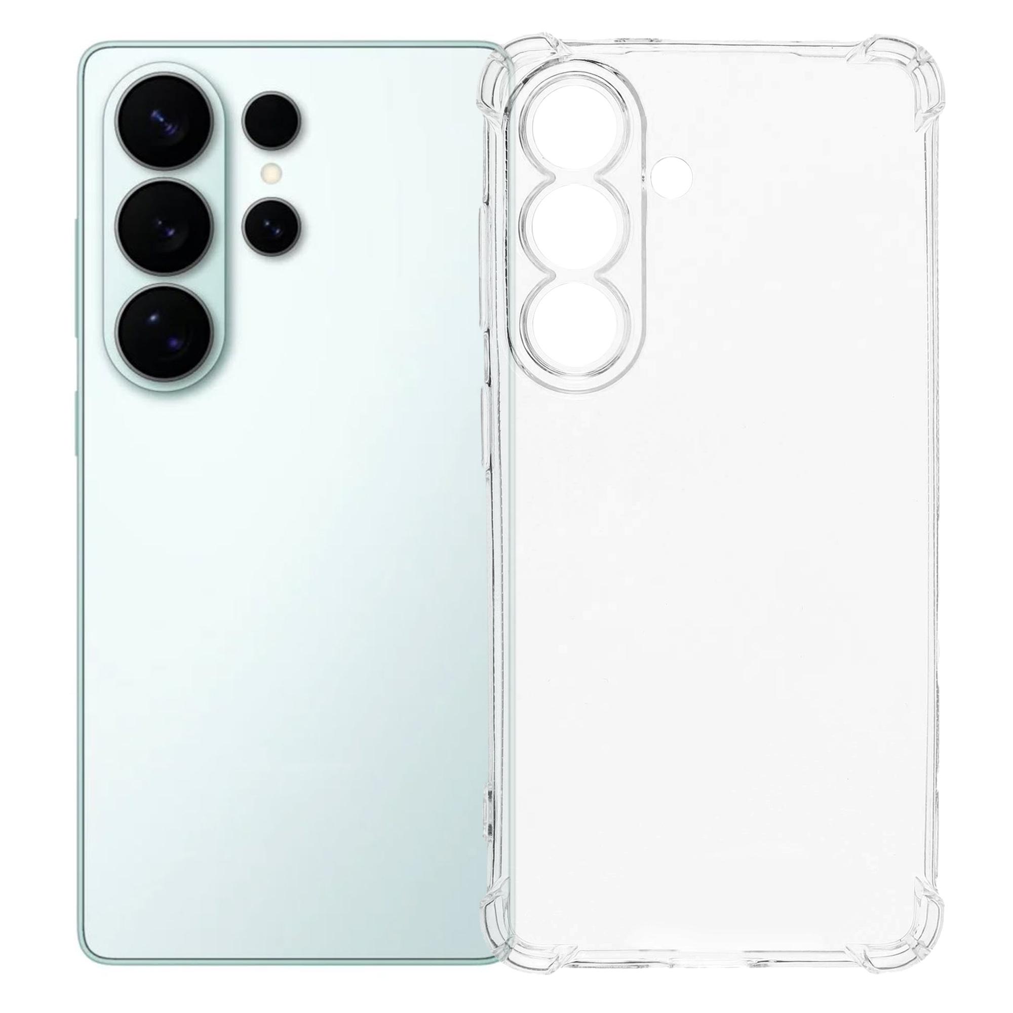 For Samsung Galaxy S26 Ultra Transparent TPU Case Reinforced Corners Drop-proof Phone Cover
For Samsung Galaxy S26 Ultra Transparent TPU Case Reinforced Corners Drop-proof Phone Cover