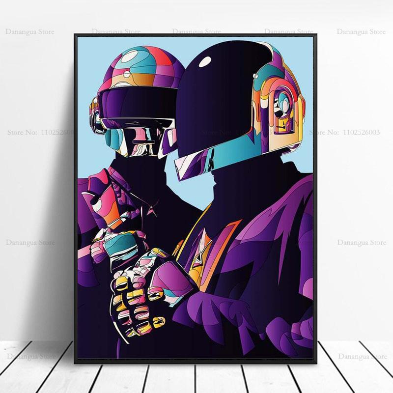 Abstract Daft Punk DJ Music Star Artwork Legend Modern Poster Prints Wall Art Canvas Painting Picture Photo Gift Room Home Decor 20x30cm no frame
Abstract Daft Punk DJ Music Star Artwork Legend Modern Poster Prints Wall Art Canvas Painting Picture Photo Gift Room Home Decor 20x30cm no frame