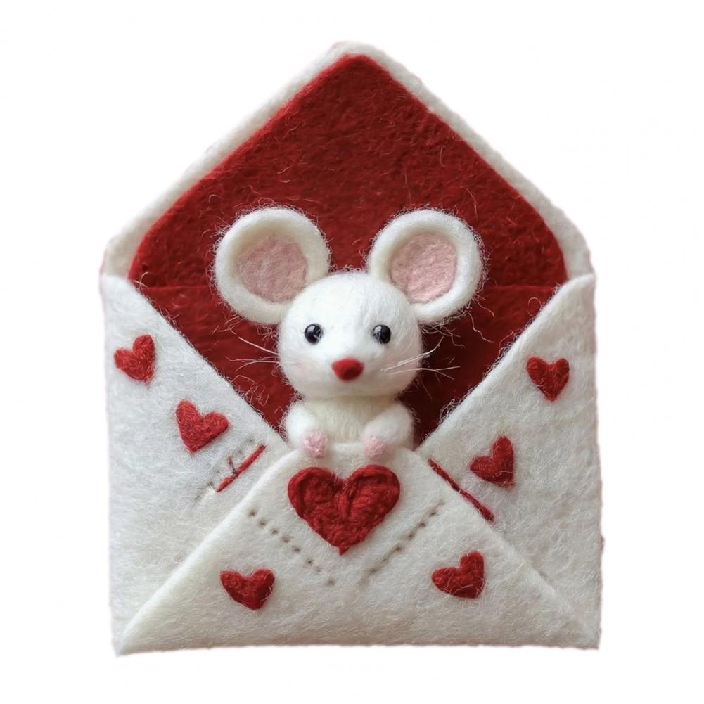 Handmade Wool Doll Handmade Felt Mouse Plush Plaything Cute Ornament For Household Decoration Plush Charming Collectible Gift For Unique
Handmade Wool Doll Handmade Felt Mouse Plush Plaything Cute Ornament For Household Decoration Plush Charming Collectible Gift For Unique