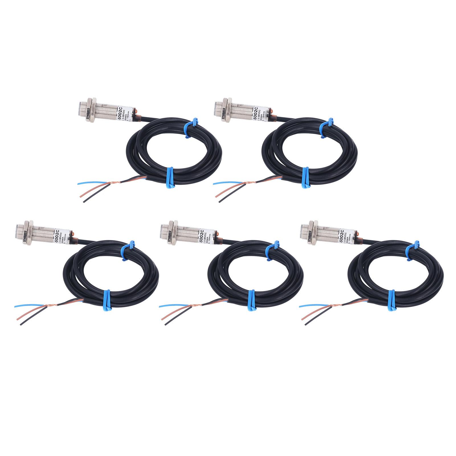 5Pcs Inductive Proximity Sensor Switch NPN 530VDC Magnetic Hall Detector Electronic Component
5Pcs Inductive Proximity Sensor Switch NPN 530VDC Magnetic Hall Detector Electronic Component