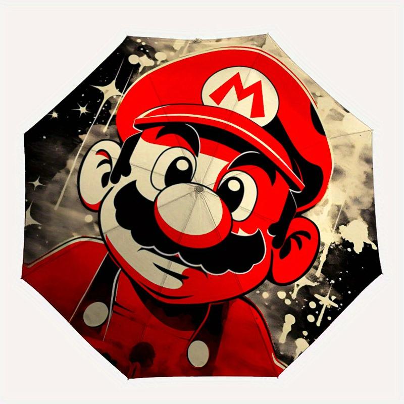 Mario Bros Automatic Folding Cute Umbrella - Lightweight, Retractable Design with 8-Rib Durability, Perfect for Outdoor Adventures, Fashiona
Mario Bros Automatic Folding Cute Umbrella - Lightweight, Retractable Design with 8-Rib Durability, Perfect for Outdoor Adventures, Fashiona