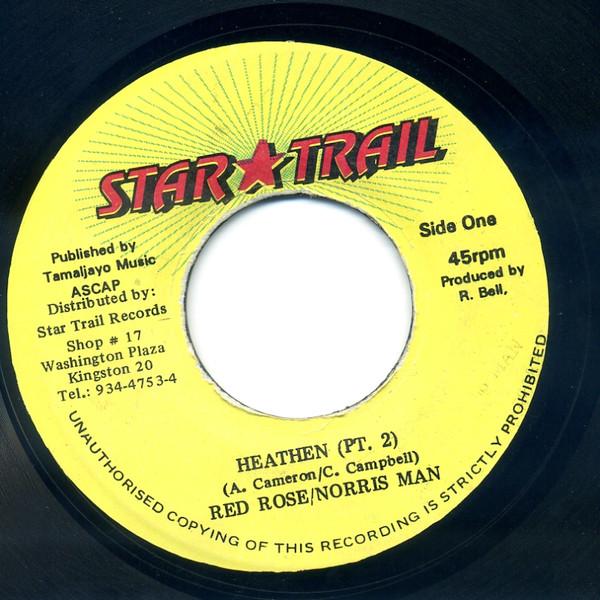 7-дюймовая пластинка ANTHONY RED ROSE / NORRISMAN - Heathen Part 2 NONE Star Trail 2000 Ямайка Регги, Ска и Даб Б/У
7-дюймовая пластинка ANTHONY RED ROSE / NORRISMAN - Heathen Part 2 NONE Star Trail 2000 Ямайка Регги, Ска и Даб Б/У
