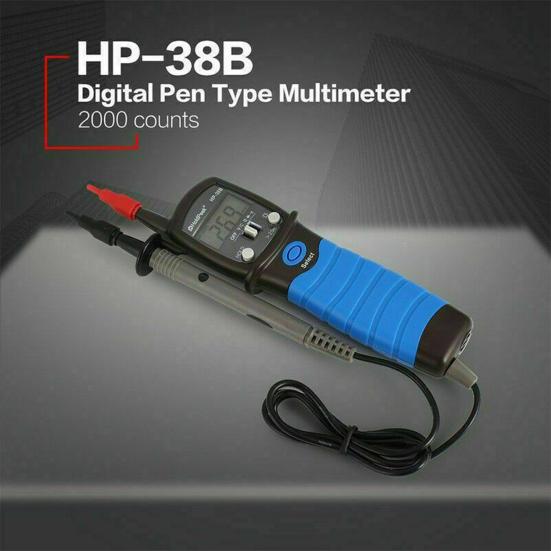 Мультиметр HP-38B, цифровой тестовый пробник с автоматическим диапазоном измерения, универсальный измеритель точности с высоким дисплеем
Мультиметр HP-38B, цифровой тестовый пробник с автоматическим диапазоном измерения, универсальный измеритель точности с высоким дисплеем