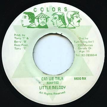7inch Record LITTLE MELODY - Can We Talk NONE Colors Jamaica Reggae, Ska & Dub Used
7inch Record LITTLE MELODY - Can We Talk NONE Colors Jamaica Reggae, Ska & Dub Used