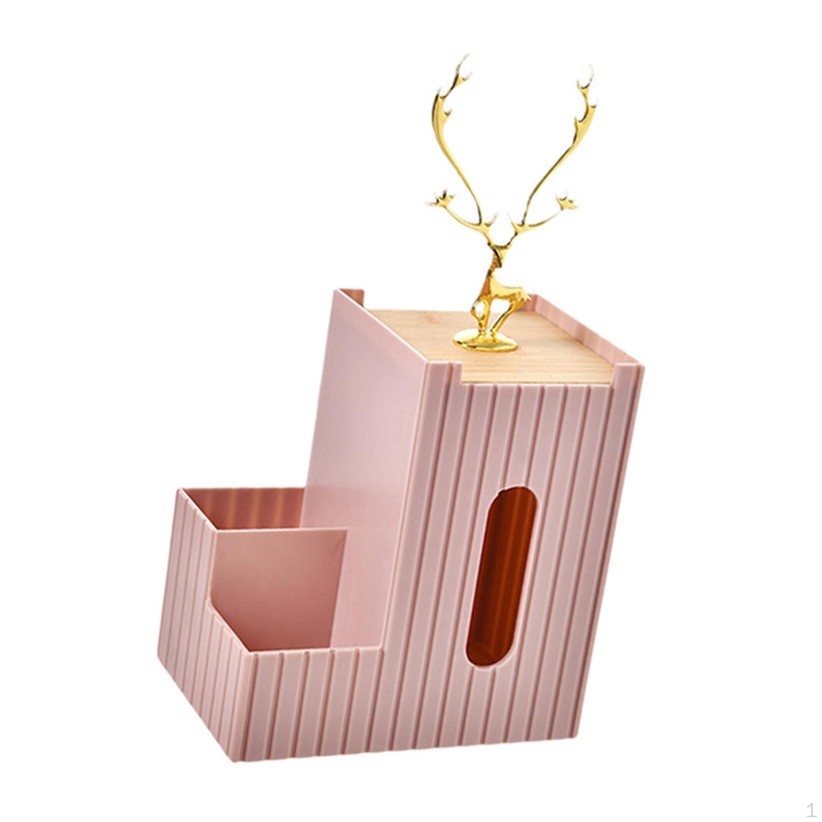 Multifunction Tissue Holder Paper Storage Box Household for Conference Room G-Pink
Multifunction Tissue Holder Paper Storage Box Household for Conference Room G-Pink