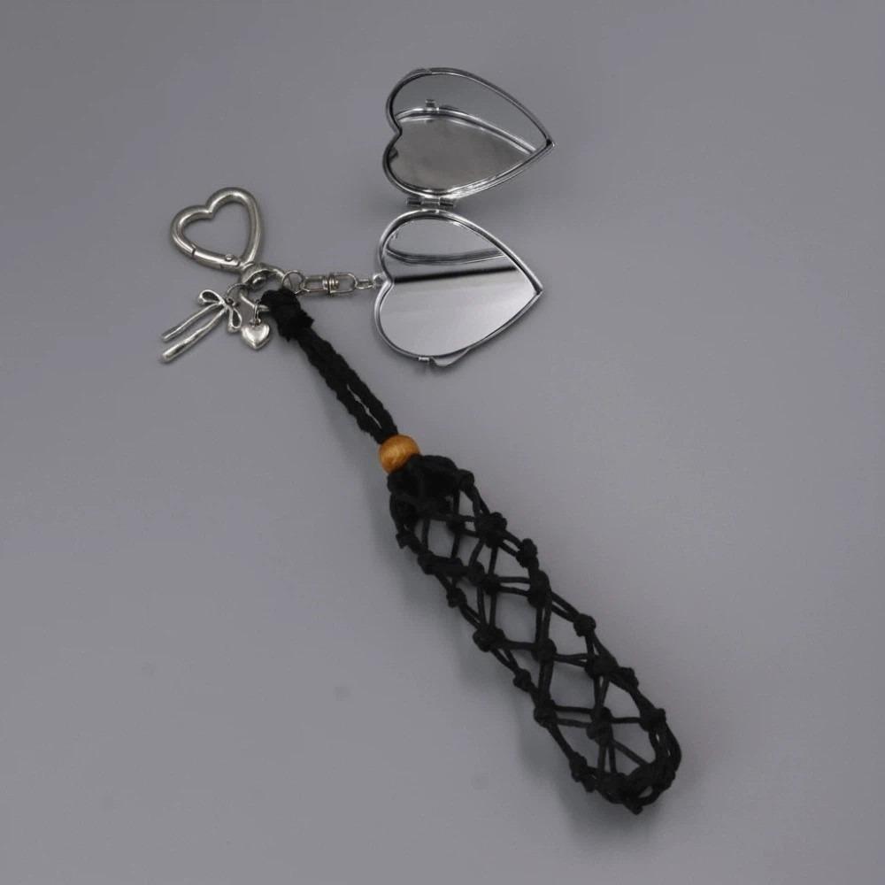 Wax Thread Net Pocket Lipstick Bag Keychain Portable Lipsalve Cover Key Ring Protective Cover Style 6
Wax Thread Net Pocket Lipstick Bag Keychain Portable Lipsalve Cover Key Ring Protective Cover Style 6