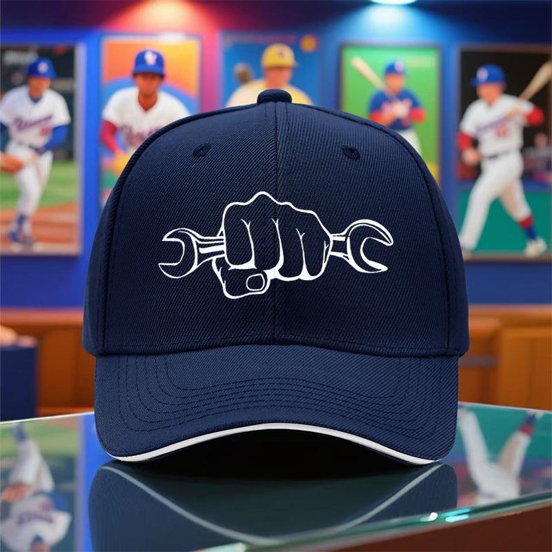 1pc Baseball Cap with Mechanical Fist Wrench Print Lightweight Breathable Adjustable Hat for Men Women Gym One Size
1pc Baseball Cap with Mechanical Fist Wrench Print Lightweight Breathable Adjustable Hat for Men Women Gym One Size