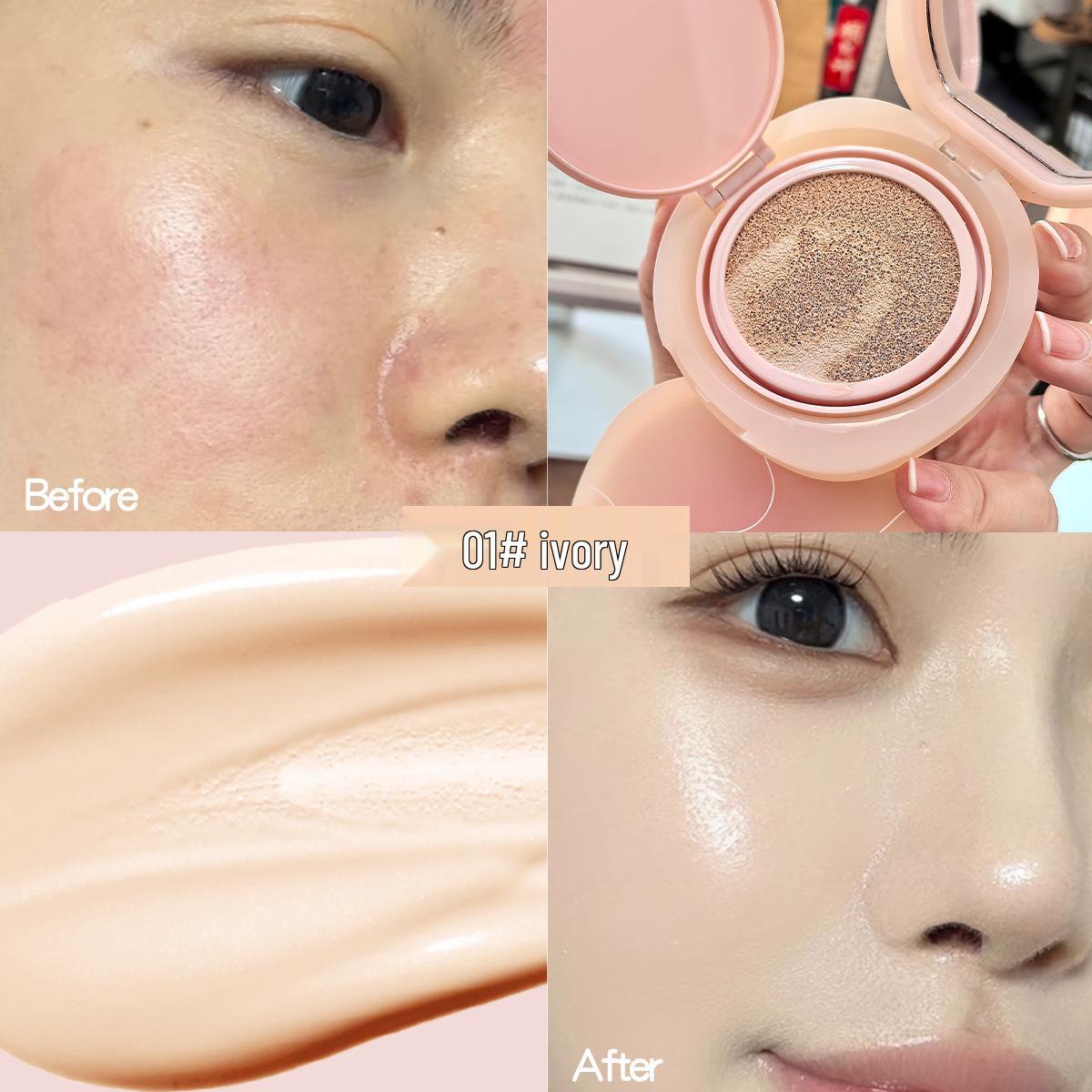 DHDH Lock Makeup Night Owl Cushion: Matte Cream for Long-Lasting, Brightened, Clear Skin Tone Correction 3.8g
DHDH Lock Makeup Night Owl Cushion: Matte Cream for Long-Lasting, Brightened, Clear Skin Tone Correction 3.8g
