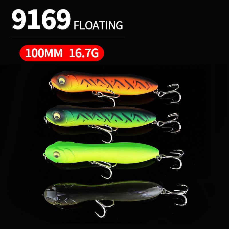 Snakehead Road Runner Floating Pencil 100Mm/16.7G Surface System Bionic Lure со встроенными стальными шариками as the picture
Snakehead Road Runner Floating Pencil 100Mm/16.7G Surface System Bionic Lure со встроенными стальными шариками as the picture